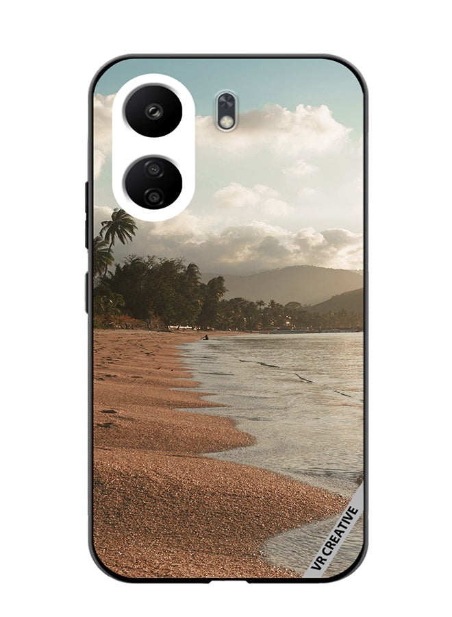 VR CREATIVE Protective Case Cover For Xiaomi Redmi 13C Summerside Design Multicolour - Image 1