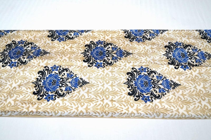 Vissage Printed Double Bed Runner with 2 Cushion Covers - Image 3