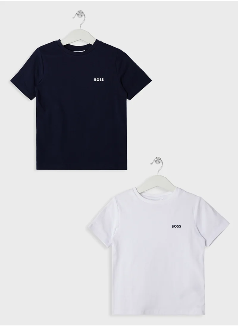 بوس Kids Logo T-Shirt