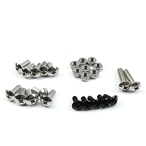 Jetuplusllc 25 Piece For Yamaha Banshee Fender Bolt Screw Nut Mount Kit Plastics Hardware - Image 1