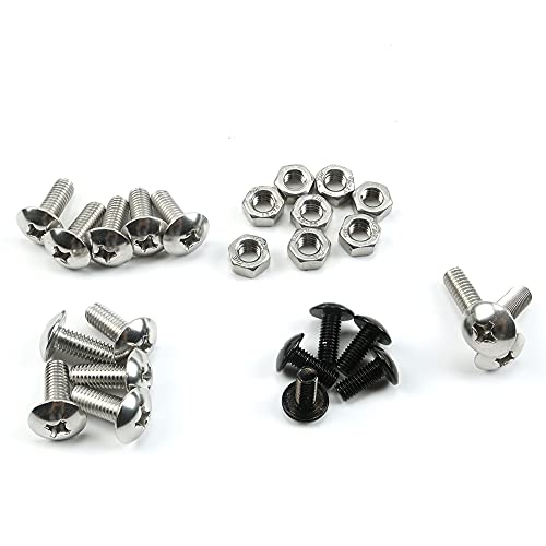 Jetuplusllc 25 Piece For Yamaha Banshee Fender Bolt Screw Nut Mount Kit Plastics Hardware - Image 2