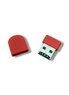 Generic External memory card reader, Micro SD (T-Flash), USB 2.0, red color  - Image 3