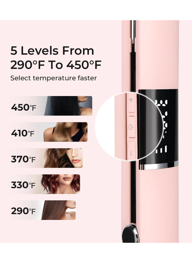 PRITECH Flat Iron Hair Straightener, Titanium Flat Iron - Image 5