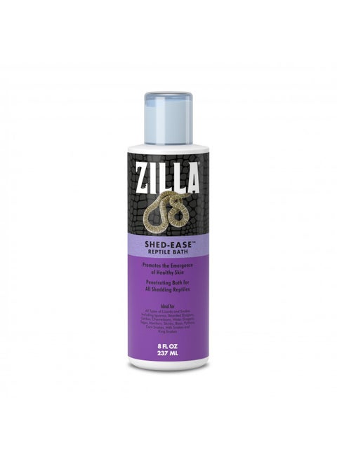 Zilla Shed-Ease Reptile Bath Treatment for Pet Lizards and Snakes, 8-Ounce
