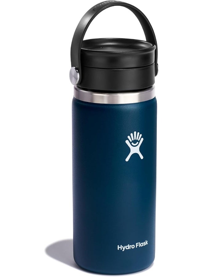 Hydro Flask TempShield Double Wall Vacuum Insulated Water Bottle, 16 Ounce, Indigo - Image 2