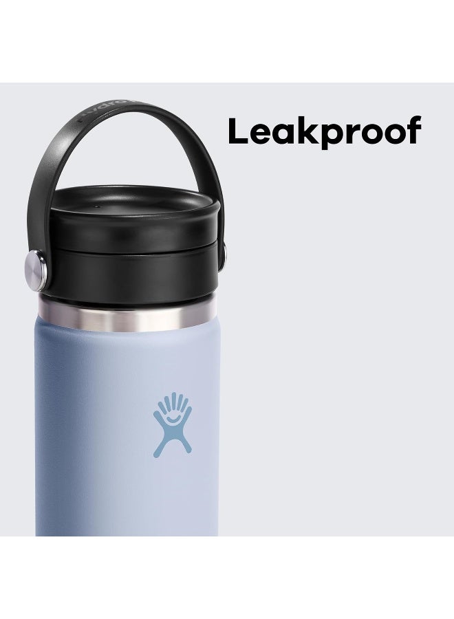 Hydro Flask TempShield Double Wall Vacuum Insulated Water Bottle, 16 Ounce, Indigo - Image 4