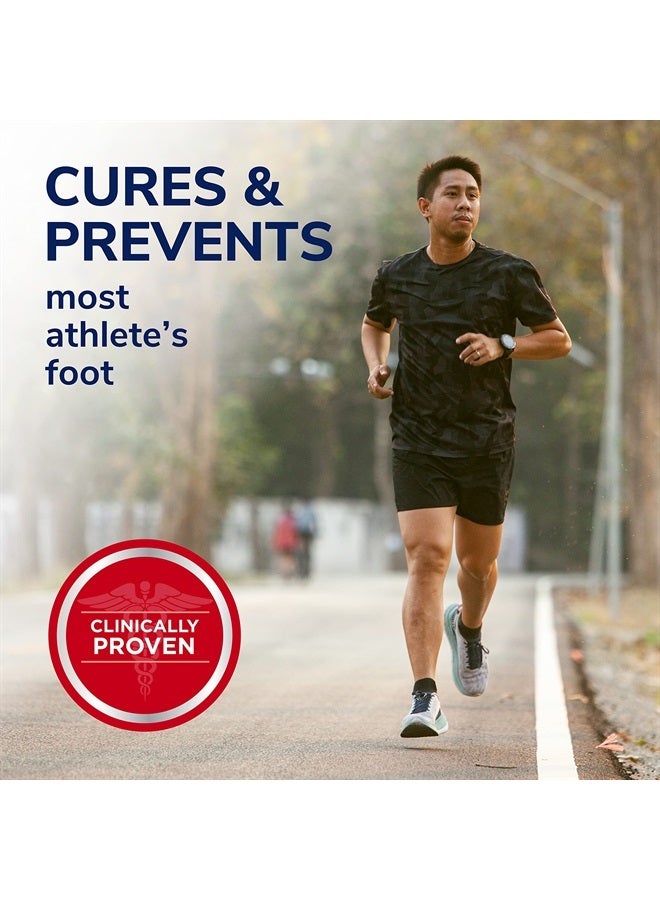 Dr. Scholl's Athlete's Foot Medicated Spray Powder, 4.7 oz // 24-Hour Daily Relief of Itching & Burning, Clinically Proven, Cures & Prevents Most Athlete's Foot, Destroys Odors Instantly - Image 3