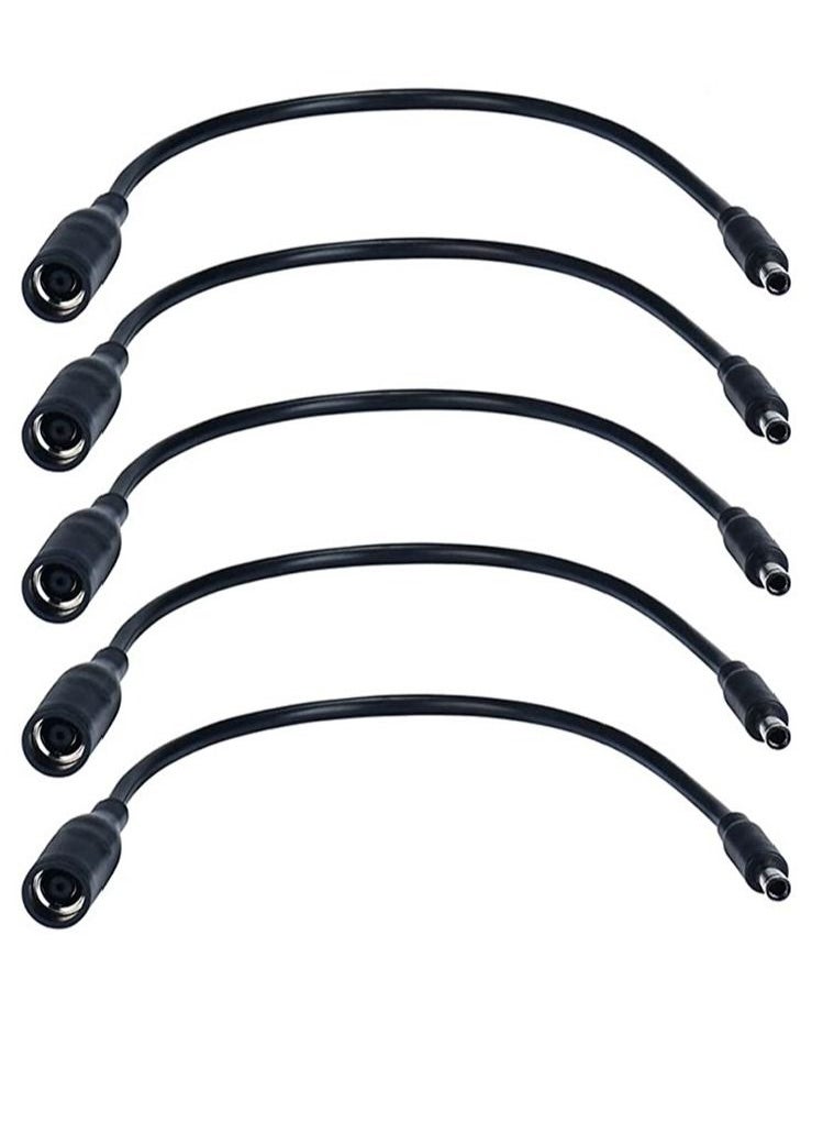Ntech - Ntech 5 pieces pack  Dell charger power adapter connector Cable DC jack /Female 7.4mm x 5.0mm to 4.5mm x3.0mm Male Compatible for Dell Hp - Image 1