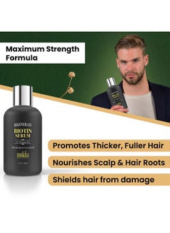 Mokita Naturals Hair Growth Serum Biotin Serum For Hair Growth Unique Paraben Free Biotin Serum That Supports Mens Hair Growth And Women'S Hair Growth Biotin Hair Growth For All Hair Types 4Oz  - Image 4