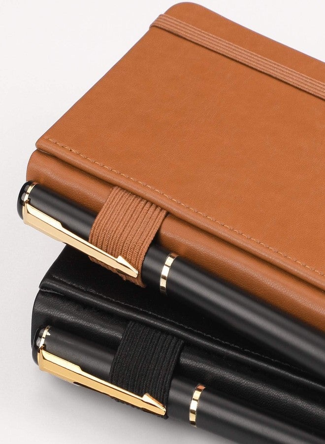RETTACY Pocket Notebook 2 Pack - Small Notebook Journal with 312 Numbered Pages,A6 Mini Journal Pocket Notepad,100gsm Thick Ruled Paper 3.5" x 5.5" - Image 5