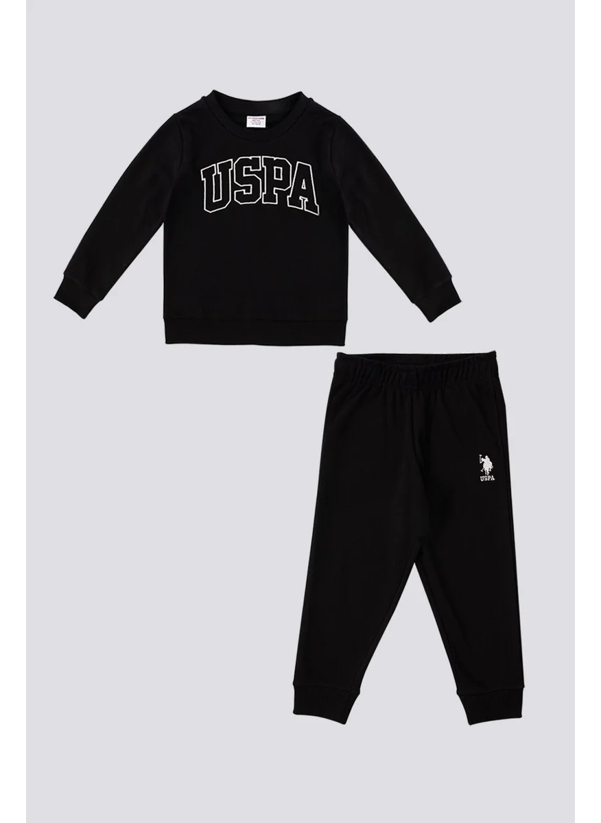 U.S. Polo Assn. Black Navy Tracksuit