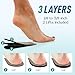 benoo Heel Lifts for Women and Men Adjustable Shoe Lifts for Leg Length Discrepancy Large 2 Count - Image 4