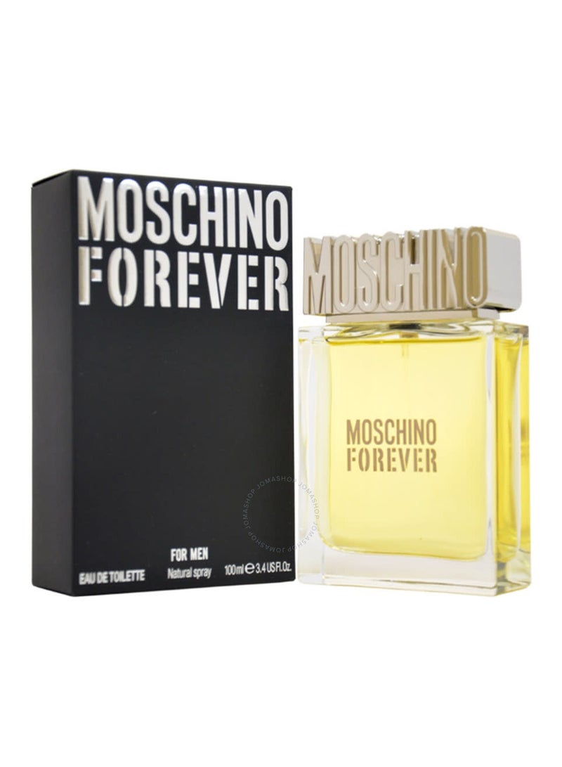 MOSCHINO FOREVER FOR MEN EAU DE TOILETTE SPRAY 3.4 OZ