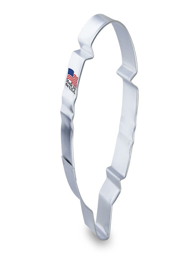 Foose Feather Cookie Cutter 4.5 Inch - Made in the USA - Foose Cookie Cutters Tin Plated Steel Feather Cookie Mold - Image 1