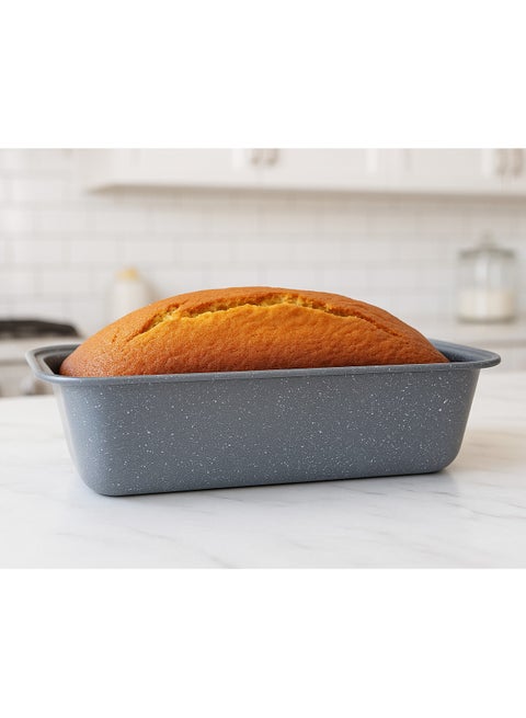 Grey Granite Rectangular Cake Pan 22cm