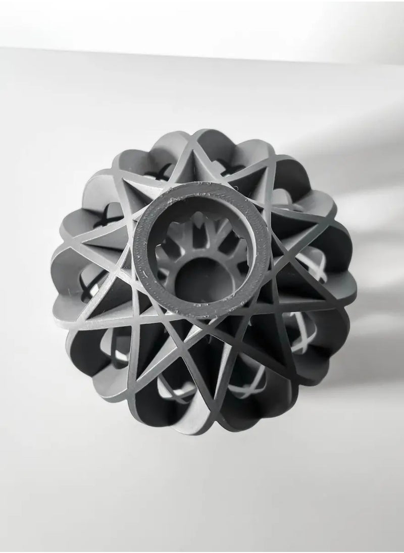 3D Brothers - The Vukan Vase   Elegant Contemporary Accent for Showcasing Dried and Preserved Blooms - Image 1