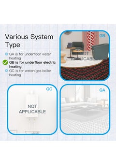 Y&D SYOSI WiFi Smart Thermostat, Digital Programmable Temperature Controller, Life Floor Heating Alexa Google Home Voice Control, 2.4GHz Only (Black)  - Image 5