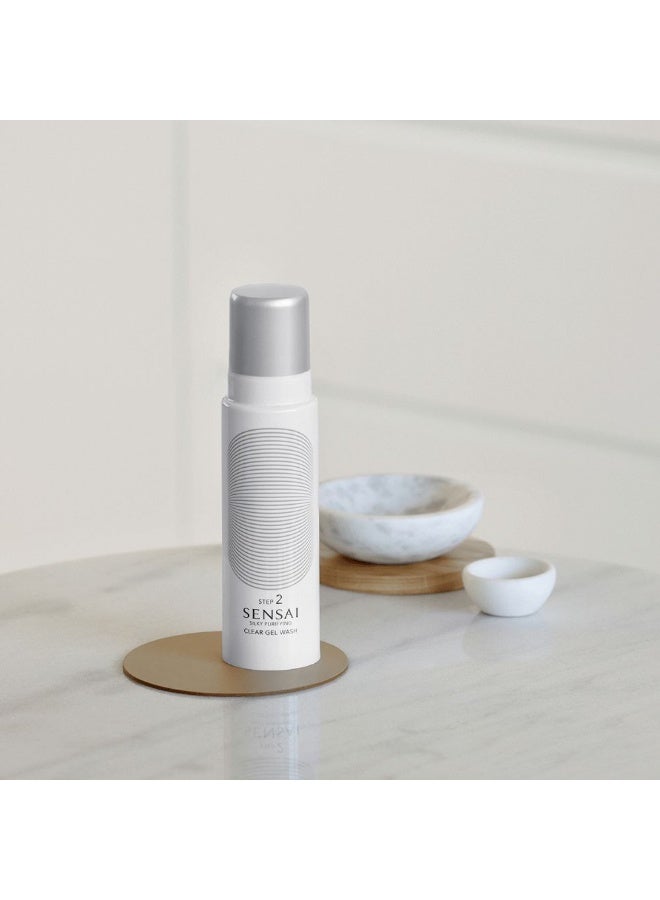 سنساي غسول جل سينساي الحريري المنقي والواضح، الخطوة 2، 145 مل - Image 3