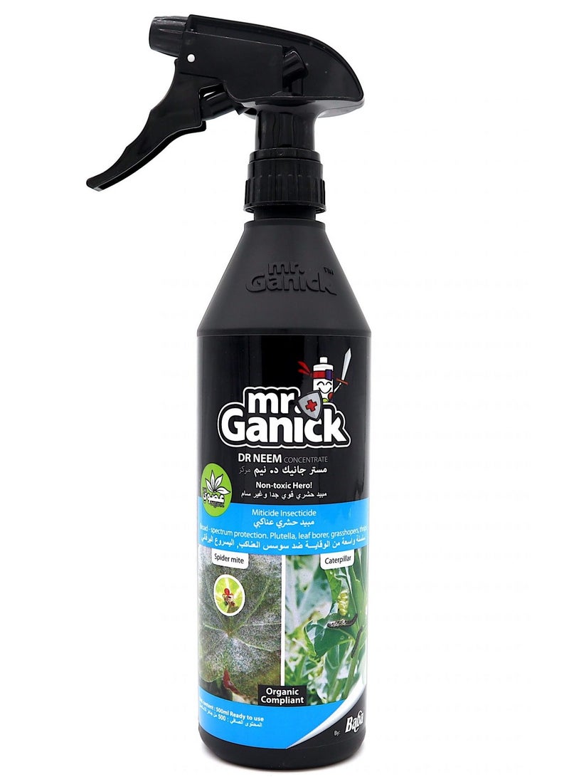 DESERT ENERGY Ready to Use Mr. Ganick Organic mites & caterpillar terminator 500ml  - Image 1