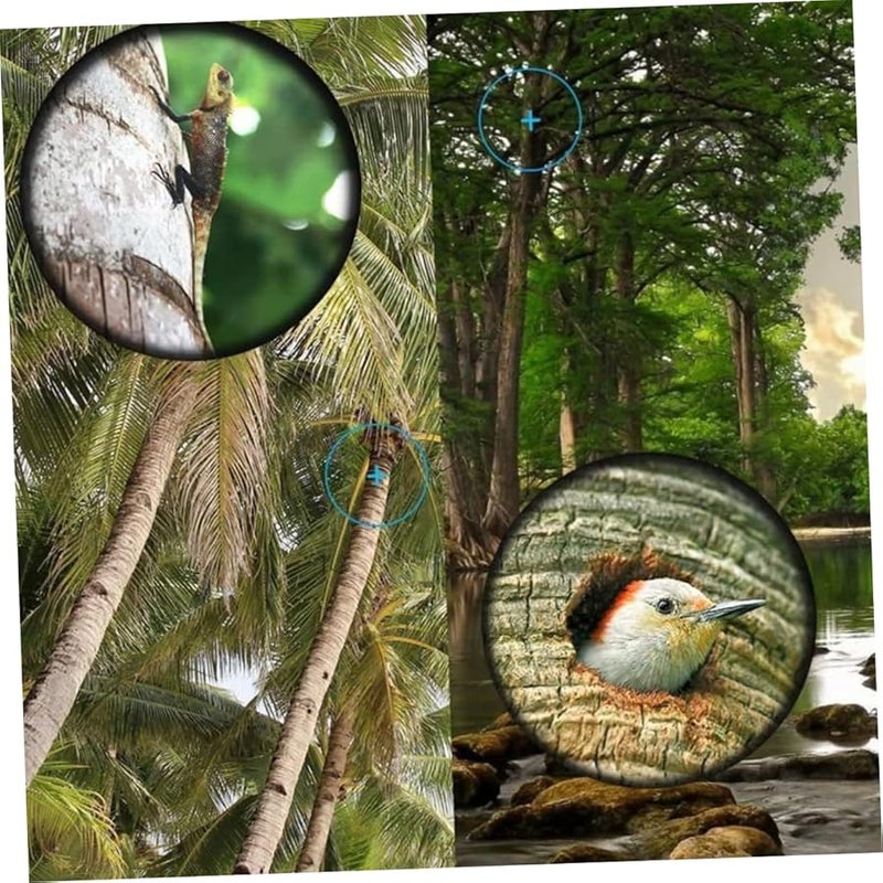 16X52 منظار أحادي عالي التكبير مقاوم للماء مدمج محمول باليد للبالغين للمشاهدة في الهواء الطلق - Image 5