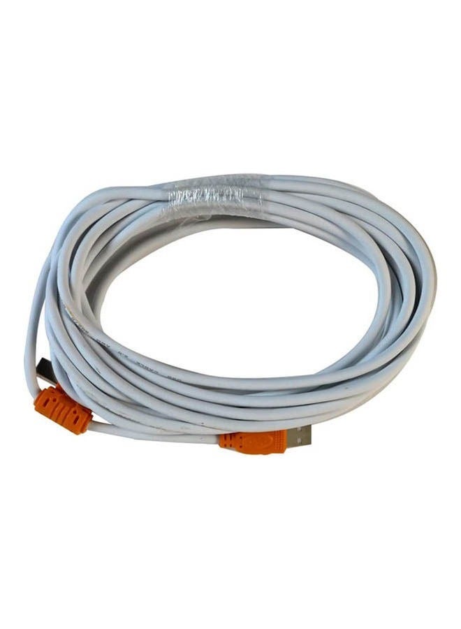 Zero Printer USB Cable 5m White  - Image 1