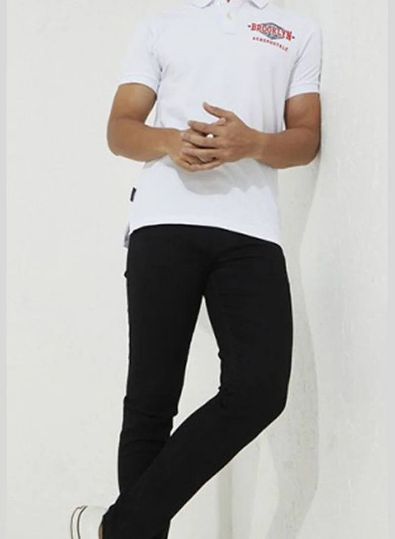 ايروبوستال Short Sleeve with Embroidery On Chest and Sleeve Polo T-Shirt