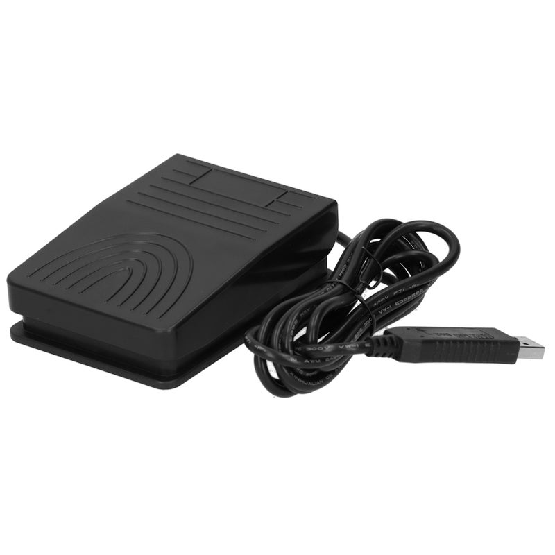 USB Foot Switch: High-Quality Durable Material - Multi-Device Compatible USB Foot Pedal for Game Control, Instrument Testing, Disabled Users & Computer Operation - Image 3