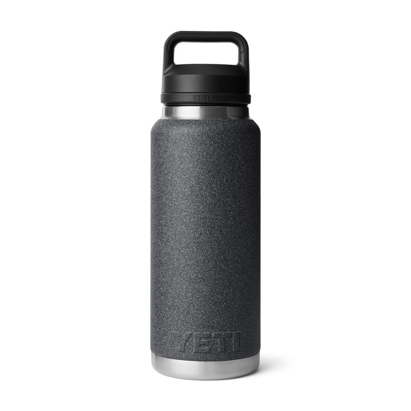 YETI Rambler 36 oz Bottle  Leakproof  Vacuum Insulated  Stainless Steel with Chug Cap  Black Stone - Image 5
