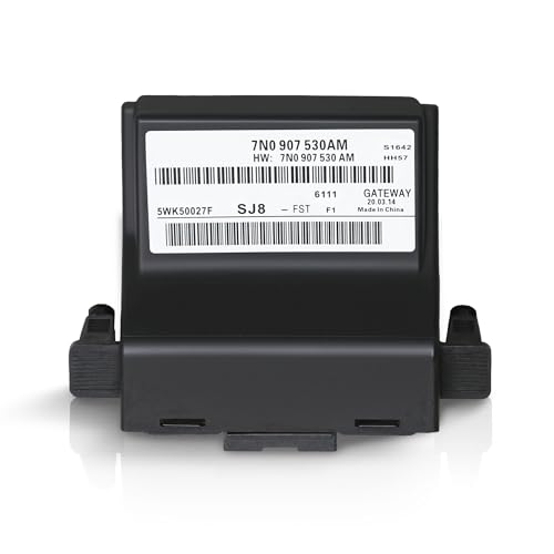 Sprwinautummer Can Bus Gateway Control Unit 7N0907530AM Replacement for VW Golf Jetta MK6 Tiguan EOS Caddy Scirocco Skoda RCD510 RNS510 RNS315 7N0907530 7N0907530BB - Image 1