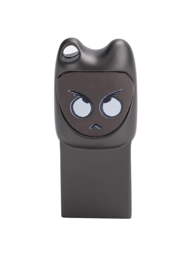 Thoraya Staring USB flash drive usb2.0 cute creative personality mini cartoon student girl car mobile phone computer dual use 128GB high cool gray  - Image 2