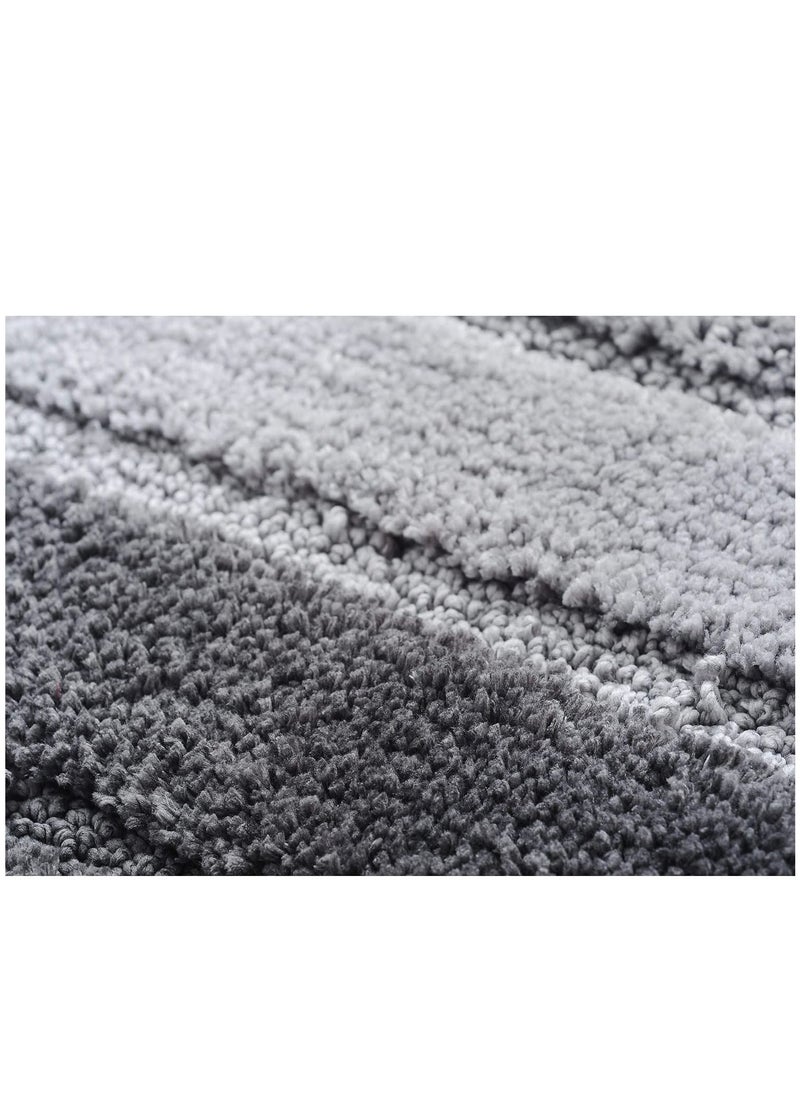 TYCOM Non Slip Fluffy Soft Plush Microfiber Washable Quick Dry Ultra Bath Mats For Tub Bathroom Rugs Bath Mat  - Image 4