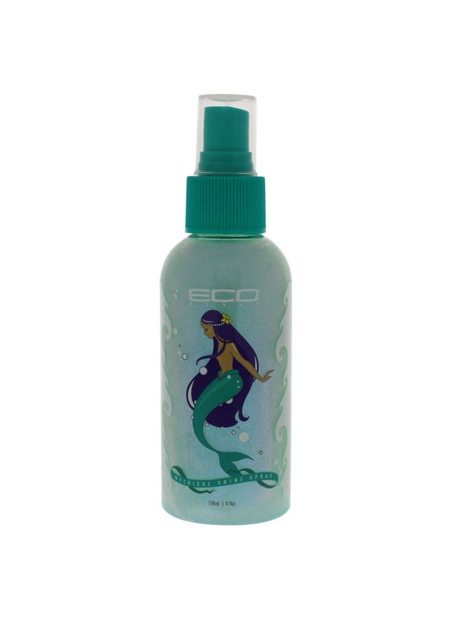 Eco Style - Ecoco Eco Mythical Shine Hairspray For Tempting Tresses With Beachy Waves Argan Oil And Cupuacu Butter Oil Delivers Moisture To Hydrate Locks Keeps Hair Healthy And Shiny Siren Shimmer 4 Oz - Image 1