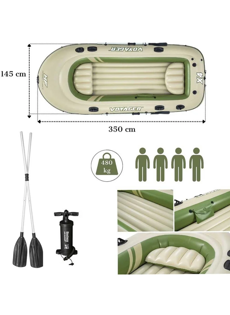 Bestway 65156 Voyager 3.50 Meter Inflatable Boat