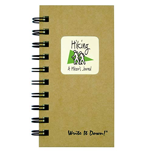 Write it Down series by Journals Unlimited, Guided Journal, Hiking, A Hiker's Journal, Mini-Size 3”x5.5”, Kraft Hard Cover, Made in USA - Image 2