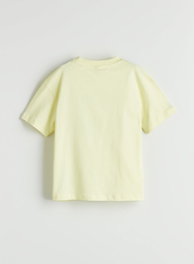 ال سي وايكيكي تي شيرت برقبة مستديرة الصبي الصيف - Image 3