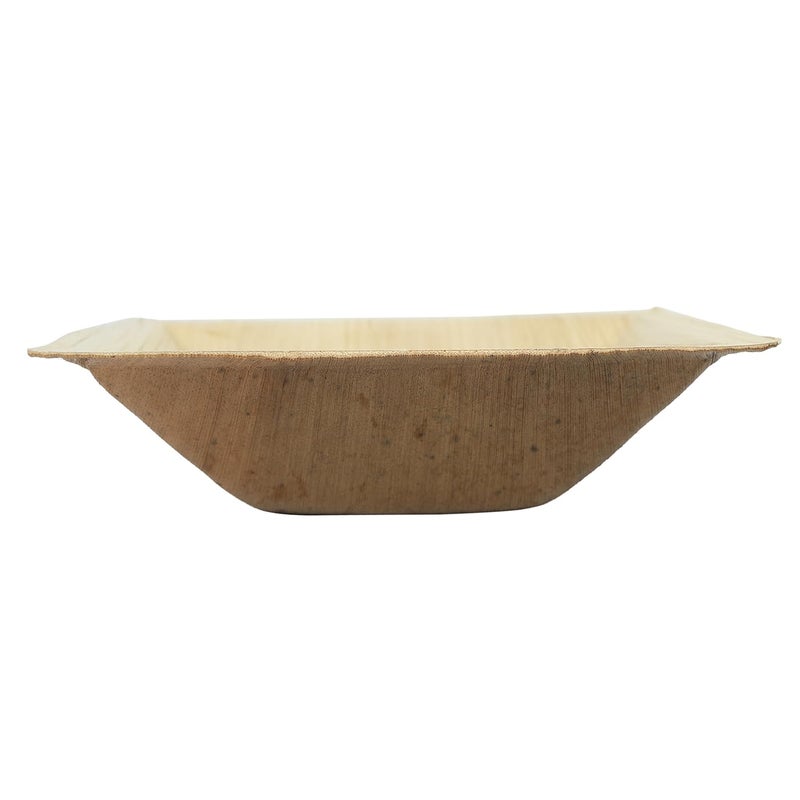 Clazkit 50 Pack Areca Deep Pyramid Bowl Like Wooden Bamboo Eco Friendly Biodegradable Use and Throw Small Dona for Serving Pasta Soup Snacks Birthday Wedding Party 65 Inch - Image 5