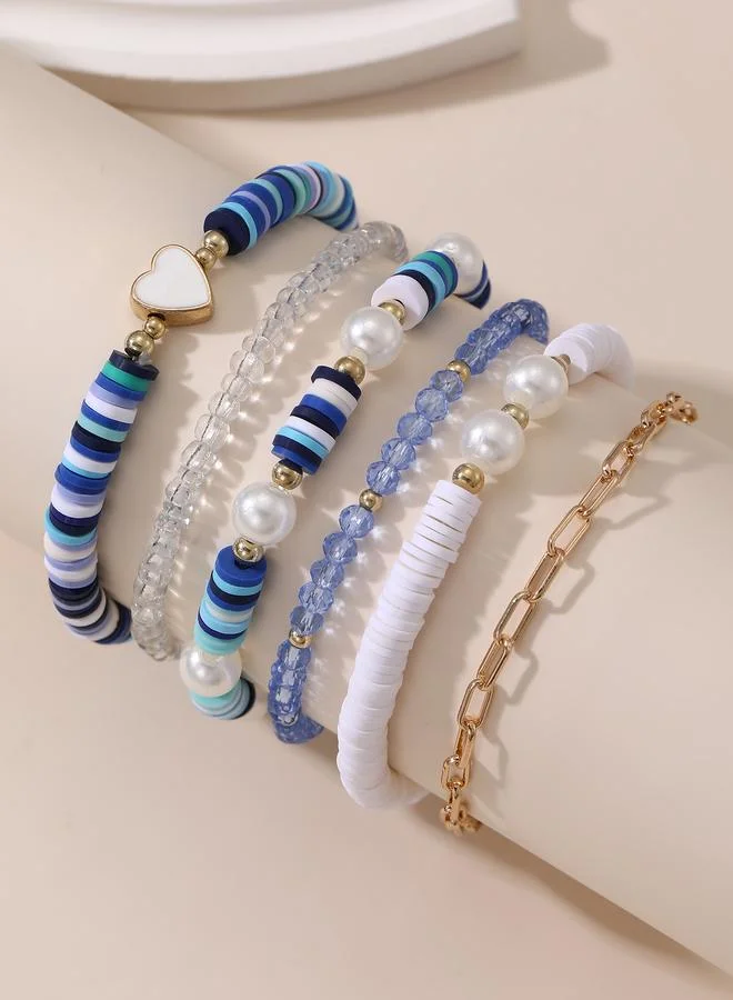 Take Two Pack of 6 - Beaded Bracelet