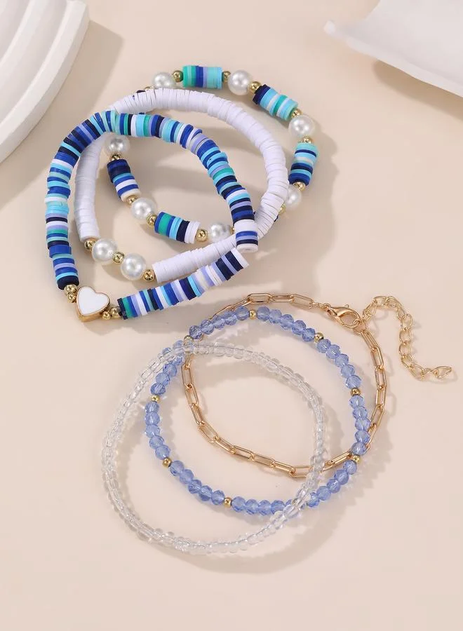 Take Two Pack of 6 - Beaded Bracelet