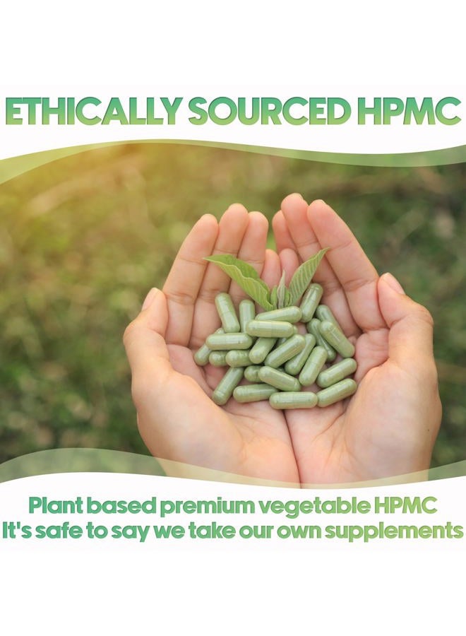 XPRS Nutra Size 00 Empty Capsules - 1000 Count Empty Vegan Capsules - Vegetarian Empty Pill Capsules- DIY Vegetable Capsule Filling- Veggie Pill Capsules Empty Caps (Sage Green) - Image 5