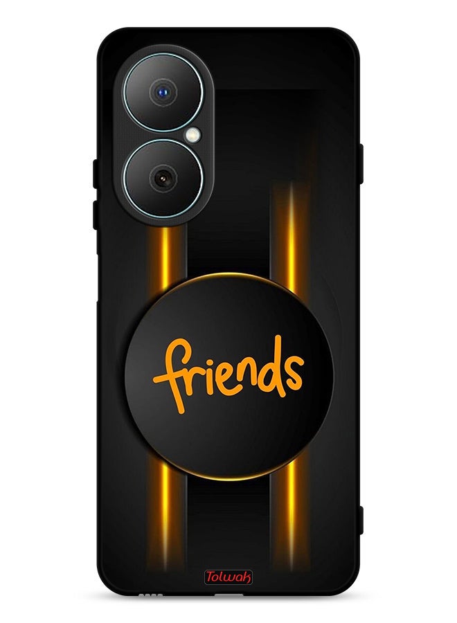 Tolwak Huawei Nova Y73 Protective Case Cover Friends