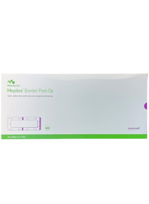 Mybelex plasters, size 30*10 cm, for difficult wounds, waterproof (box: ten pieces)
