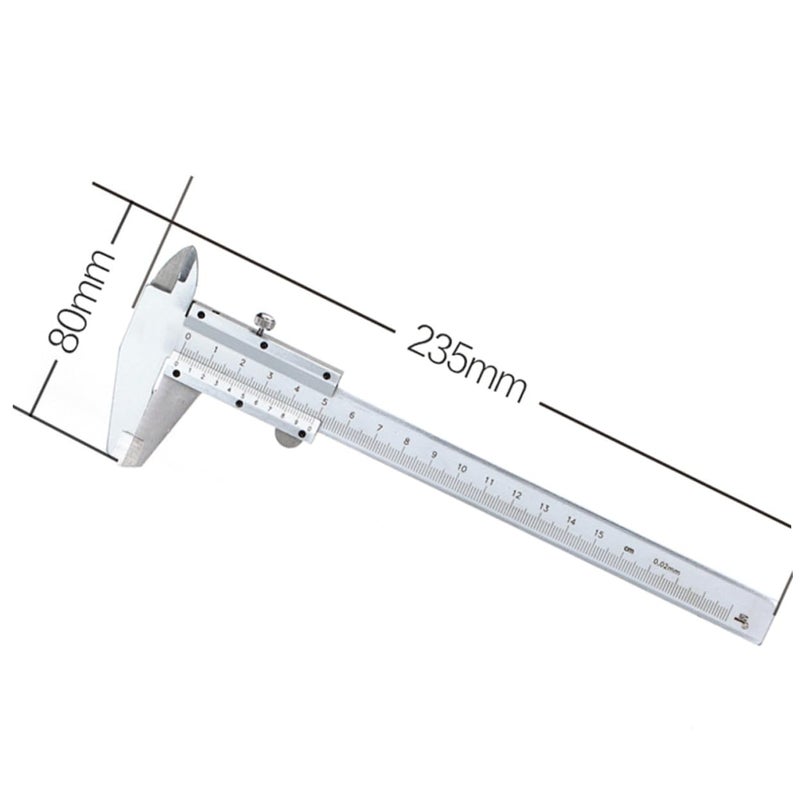 Carbon Steel Precision Caliper Tool for Internal External Depth Step Measurement - Image 4