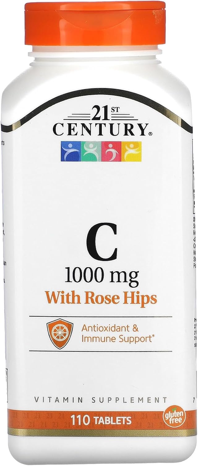 21st Century Vitamin C 1000 mg with Rose Hips - 110 Tablets - Image 1