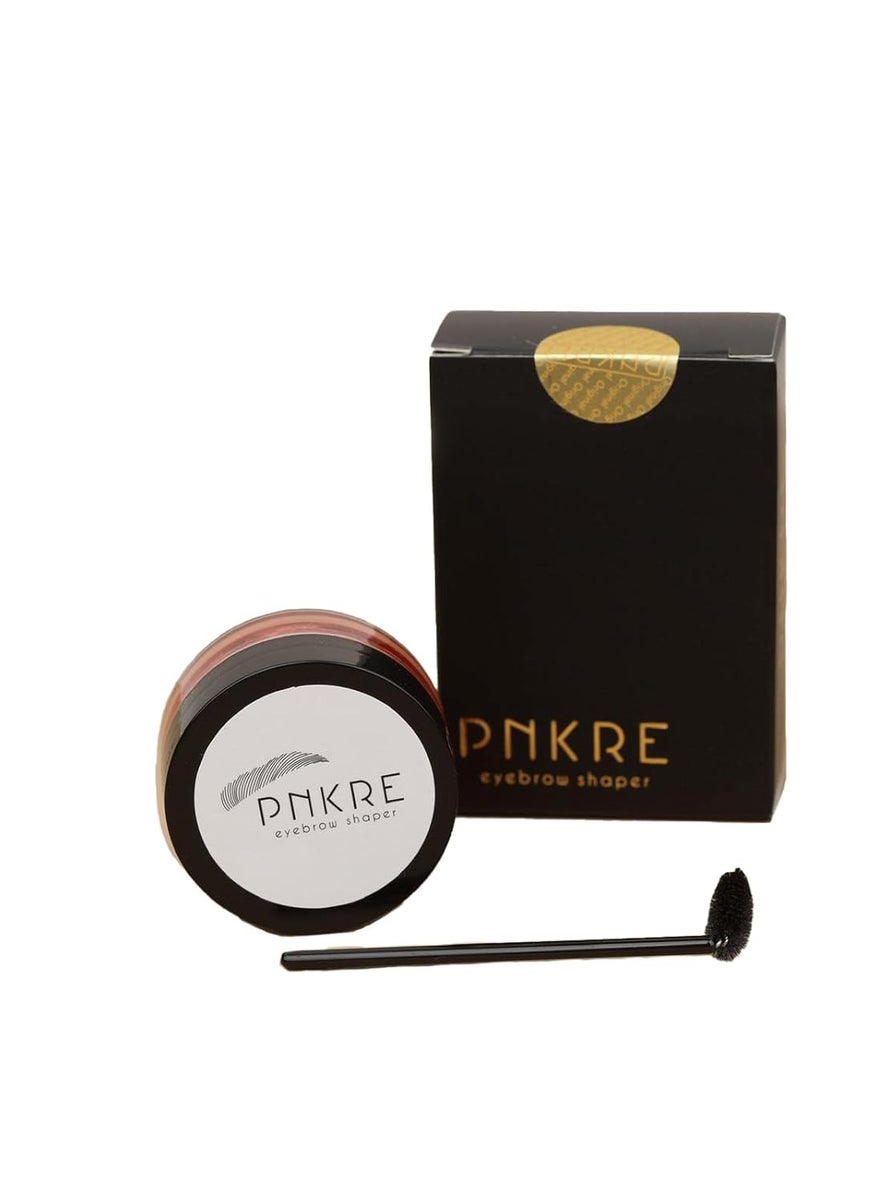 PNKRE Eyebrow Styling Wax Soap Kit Brow Freeze Pomade Organic Makeup Gel  085 OZ  25 ML 