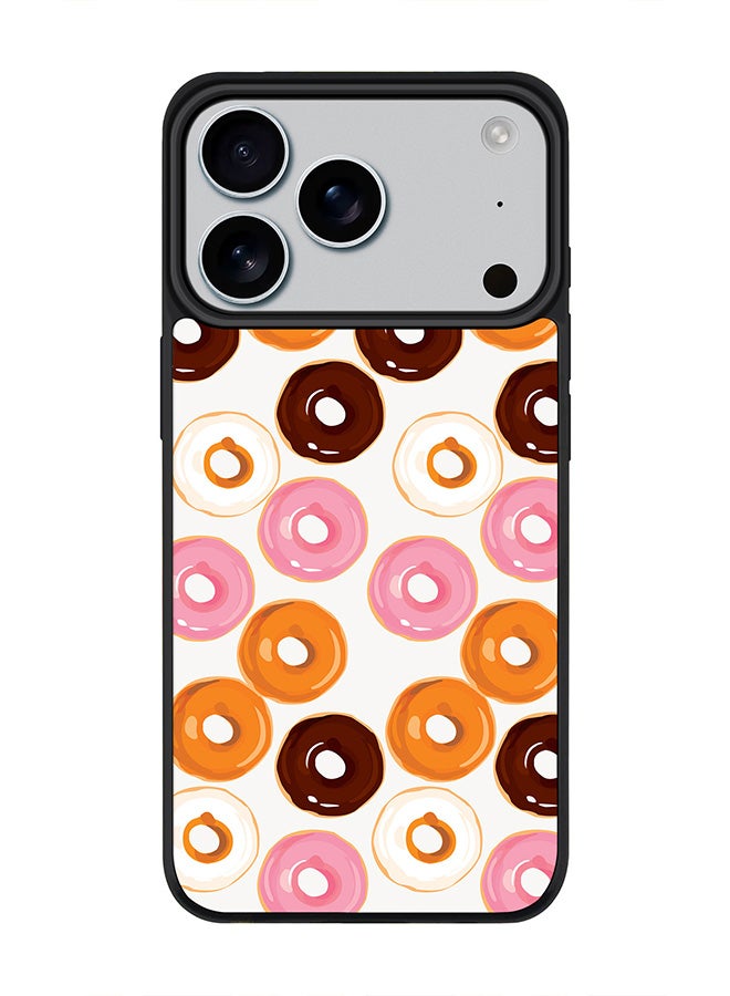 Stylizedd iPhone 17 Pro Case, [Compatible with MagSafe] Slim Magnetic cover Phone Case iPhone 17 Pro -Donut Drops - Image 1