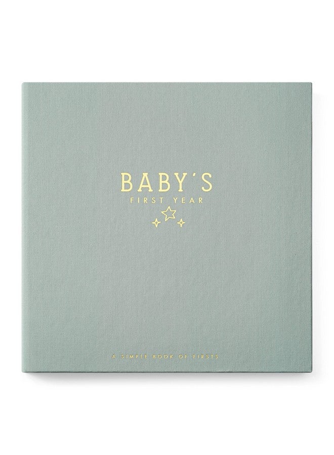 Lucy Darling Baby Memory Book - Celestial Skies | Luxury Baby First Year Book & Photo Album | Gender Neutral Keepsake Journal for Milestones, Memories & Photos | Thoughtful Pregnancy Gift - Image 1