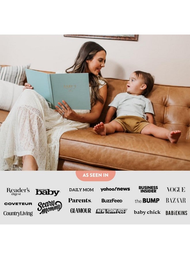 Lucy Darling Baby Memory Book - Celestial Skies | Luxury Baby First Year Book & Photo Album | Gender Neutral Keepsake Journal for Milestones, Memories & Photos | Thoughtful Pregnancy Gift - Image 5