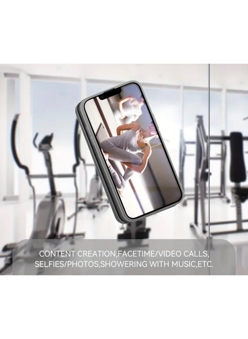 CleanWave - The Pure Effect 2-Piece White Silicone Suction Cup Phone Holder Set – Reusable, Strong-Grip Hands-Free Phone Stand for Desk, Home, Office & Smooth Surfaces - Image 5