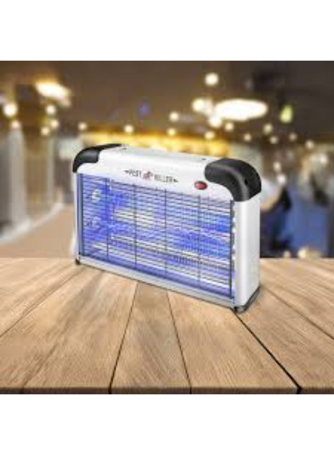 Talzeo Electric Zapper/Pest Repeller Control-Strongest Indoor UV Lamp Flying Fly Insect Killer Mosquitoes Flies Killer Repellent Traps Eliminator Catcher Lure Zap Kills Mosquito (White) - Image 2