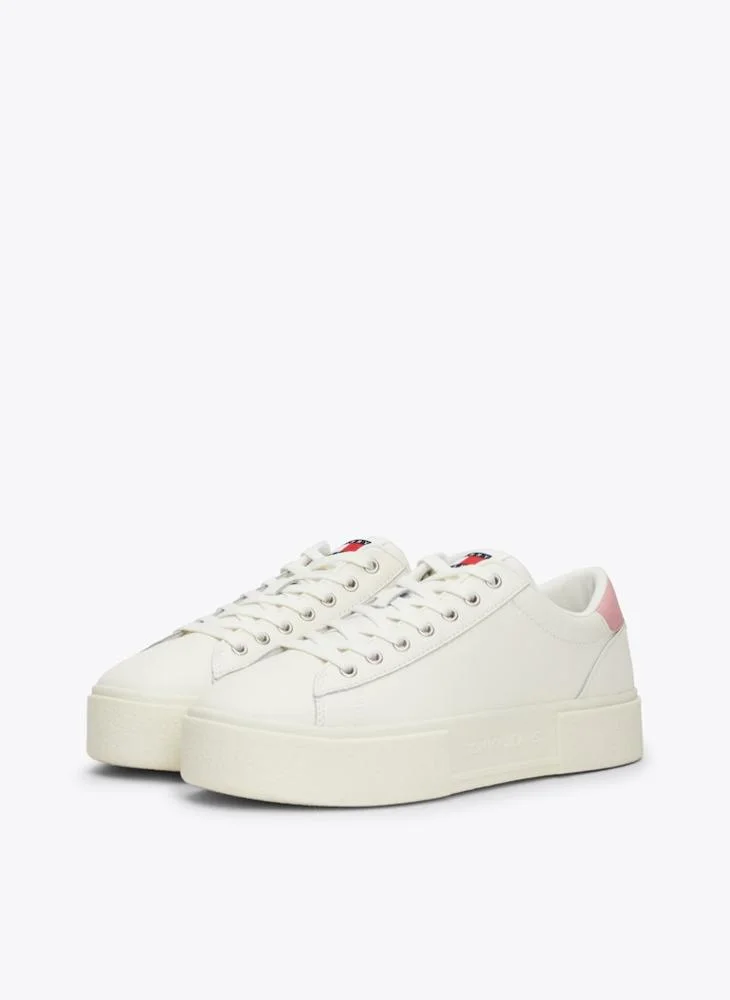 تومي جينز TJW FOXING FLATFORM SNEAKER